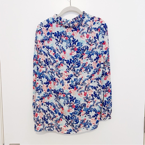 Talbots Ruffle Trim Popover Tunic - Picture 5 of 5